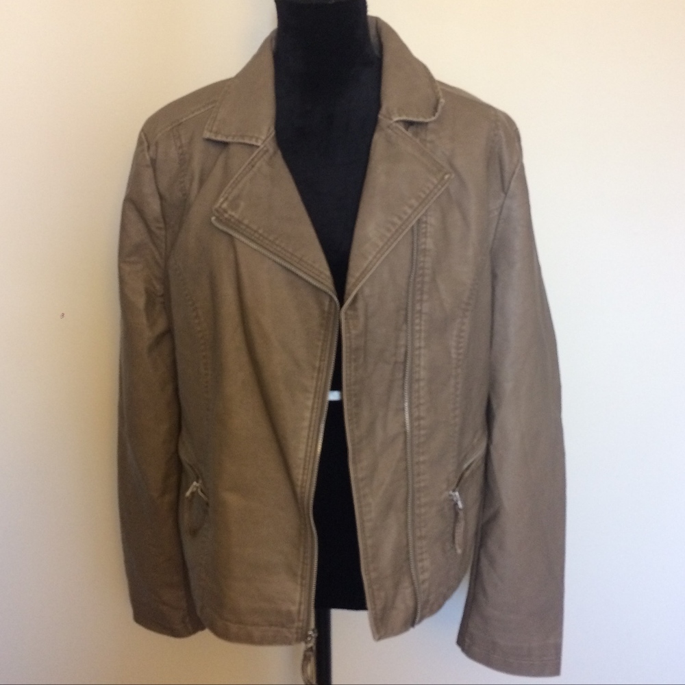 Marc New York Andrew Marc Faux leather Moto Jacket